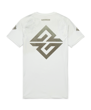 Logo Rashguard - White/Silver