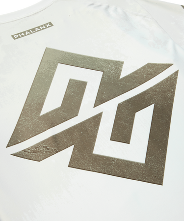 Logo Rashguard - White/Silver
