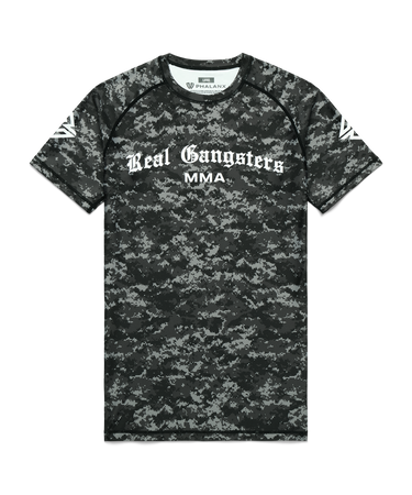 Logo Rashguard - Black Camo