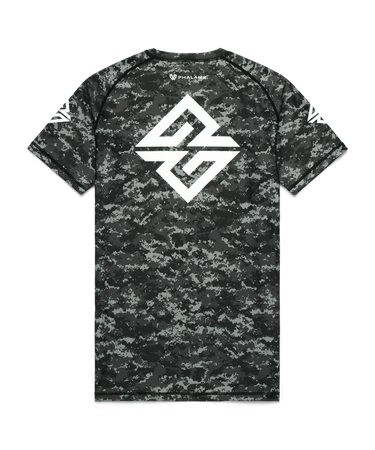 Logo Rashguard - Black Camo