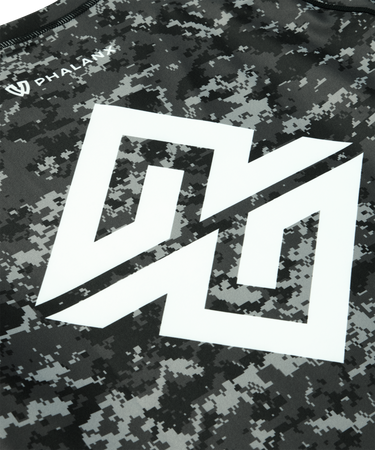 Logo Rashguard - Black Camo