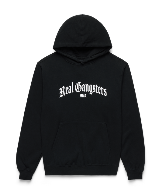 Old English Hoodie - Black