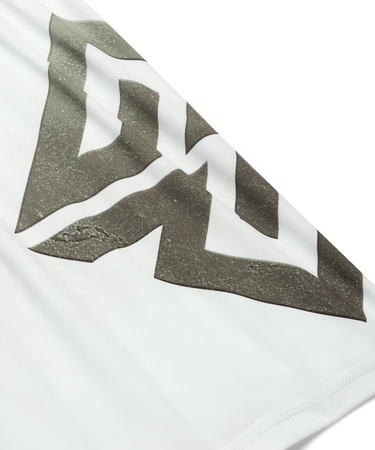 Logo Jujitsu Shorts - White/Silver