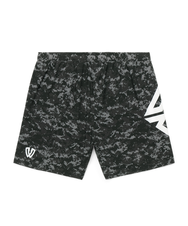 Logo Jujitsu Shorts - Black Camo