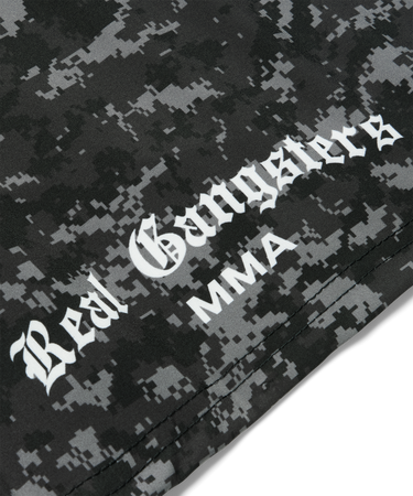 Logo Jujitsu Shorts - Black Camo
