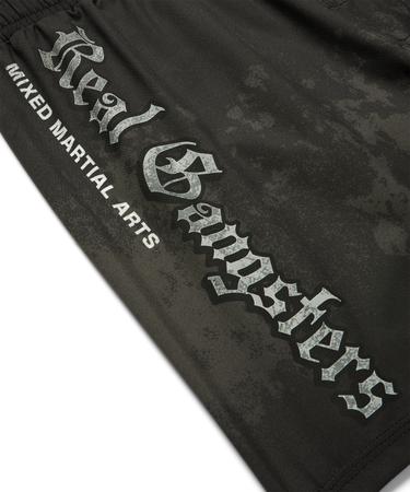 Logo Jujitsu Shorts - Black/Silver