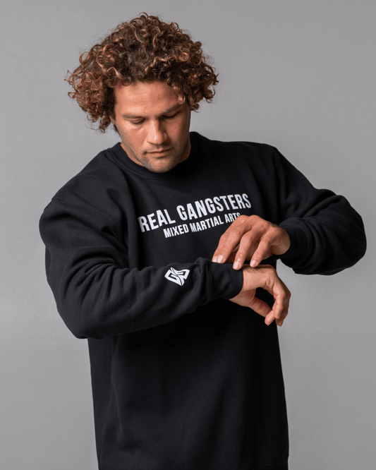 Bold Logo MMA Crewneck Sweater
