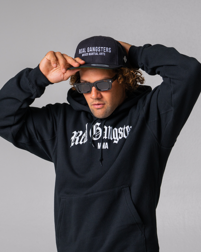 Bold Logo Snapback - Black