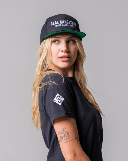 Bold Logo Pocket Tee - Black