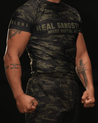 Tech Jujitsu Rashguard - Military